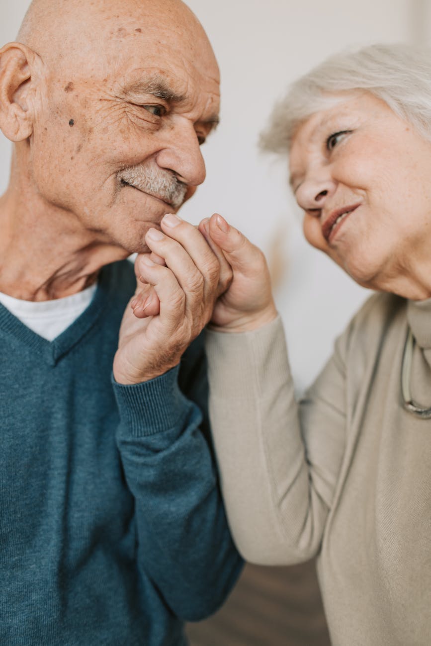 lovely elderly couple