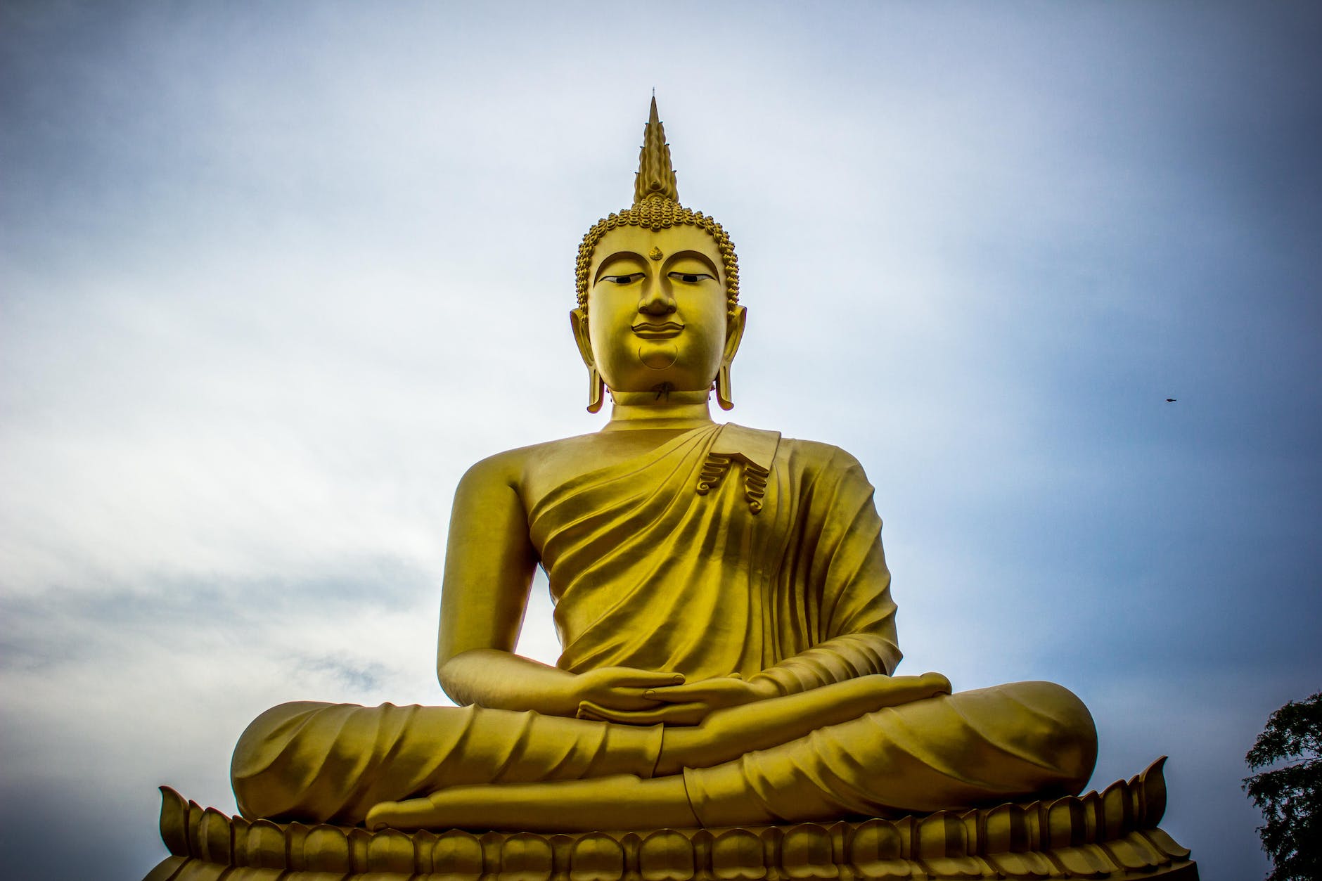 photo of golden gautama buddha - I asked AI about the evidence for the existence of God