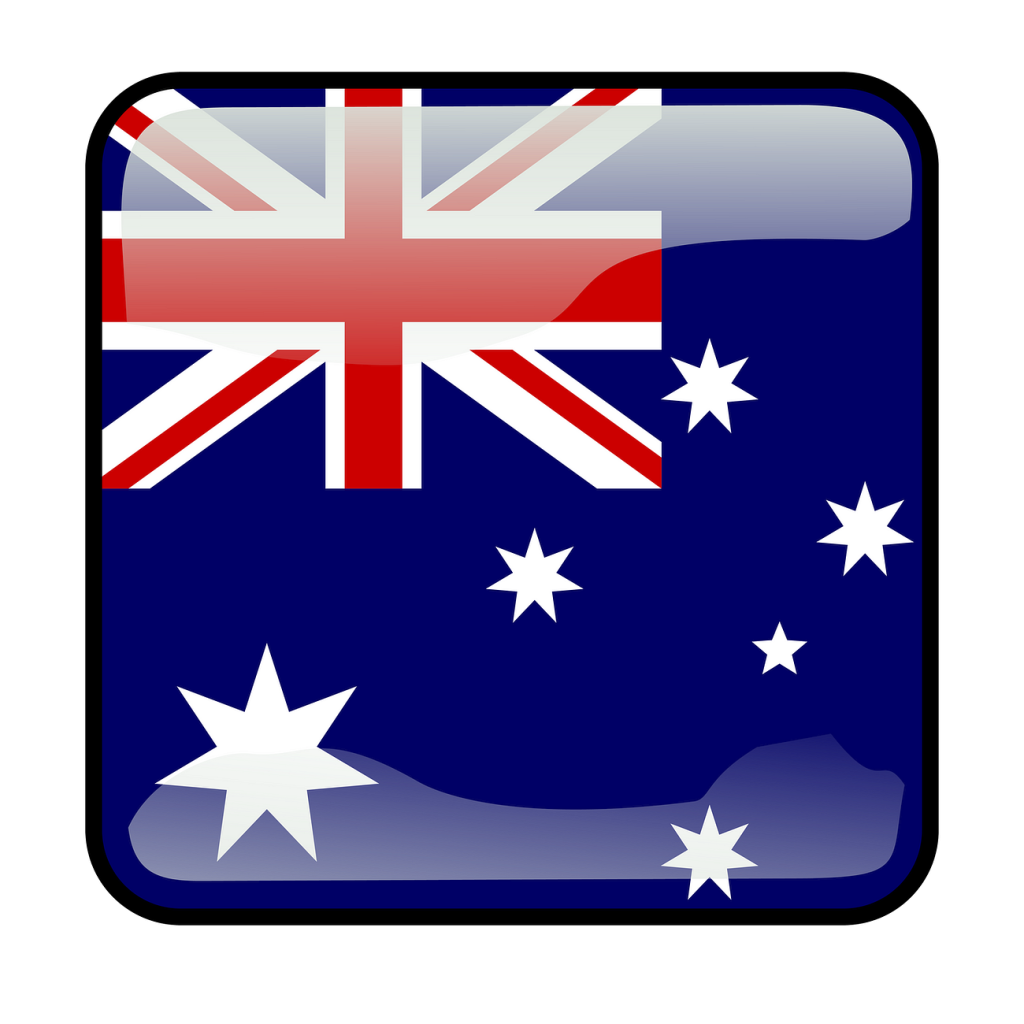 Australian flag icon png sticker
