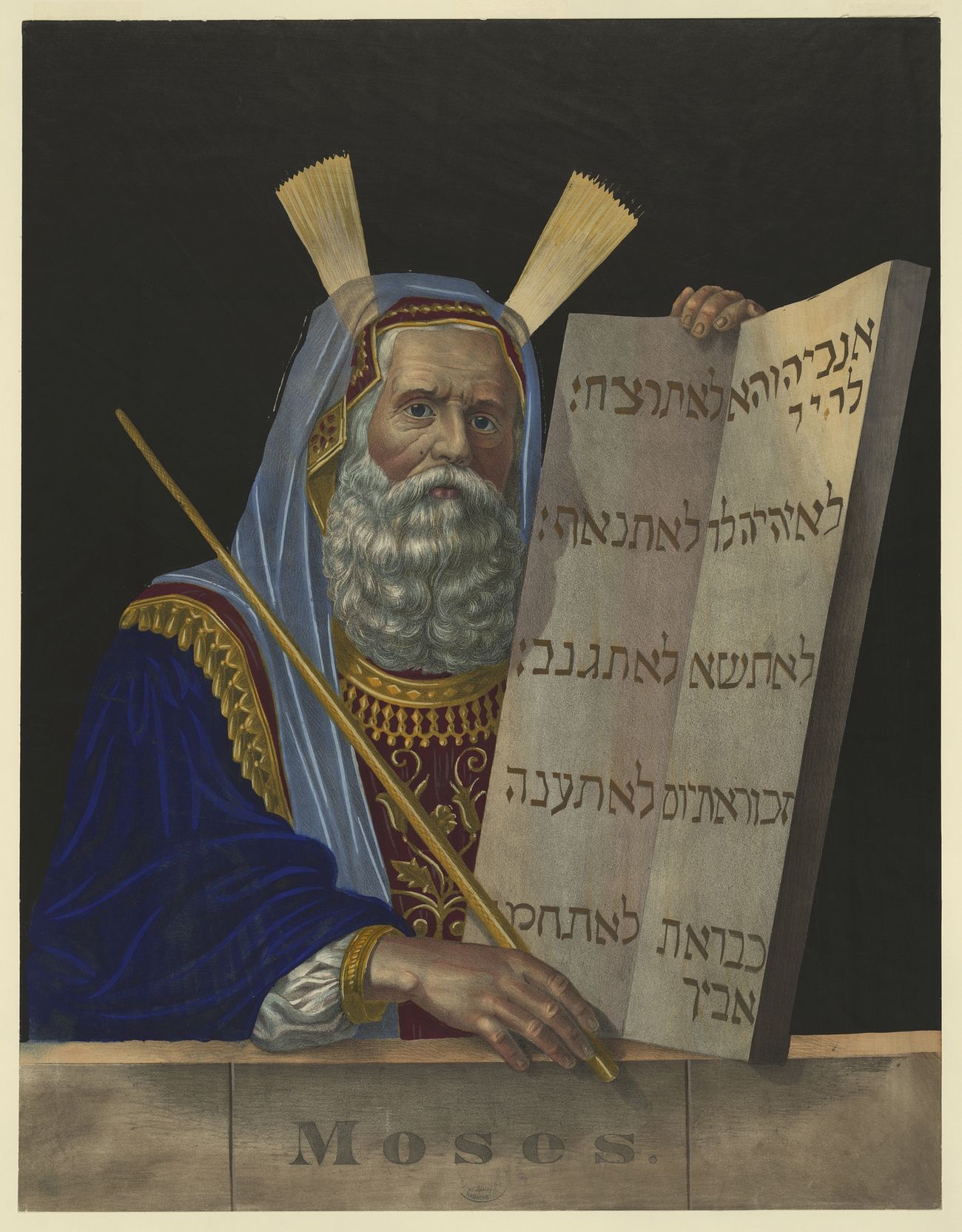Moses (ca. 1874) by Henry