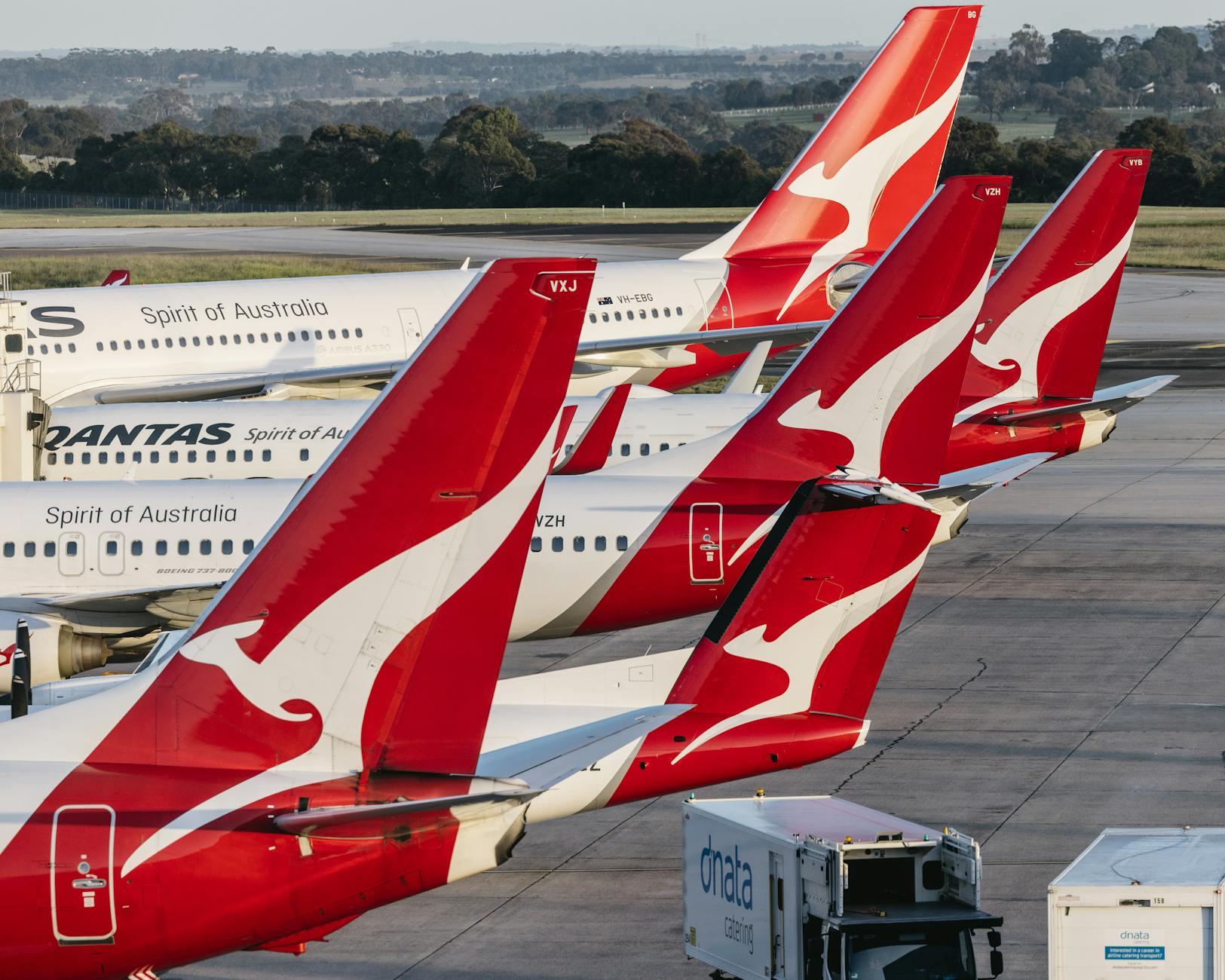 a mob of aircraft