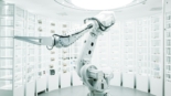 a room with many machines